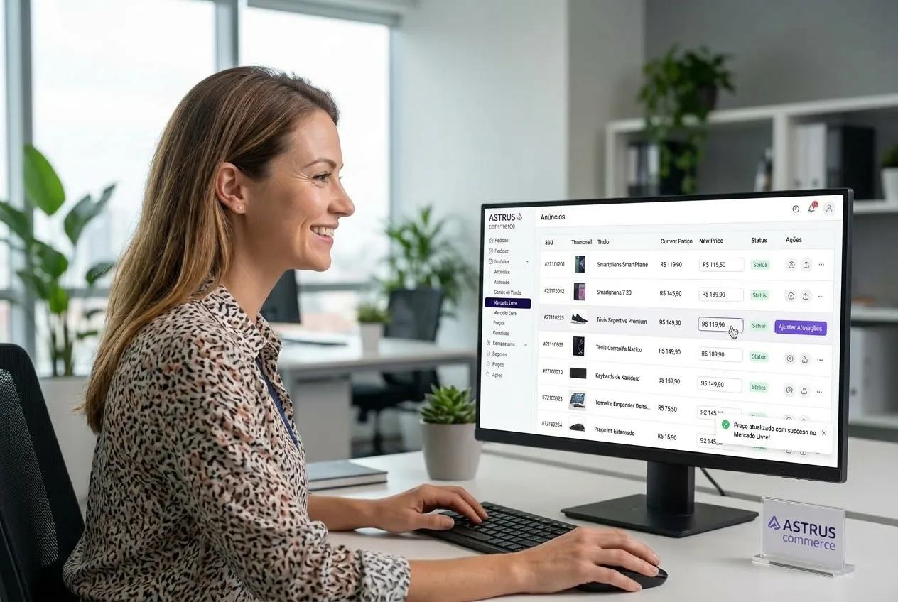 Pare de atualizar preço manualmente em cada marketplace